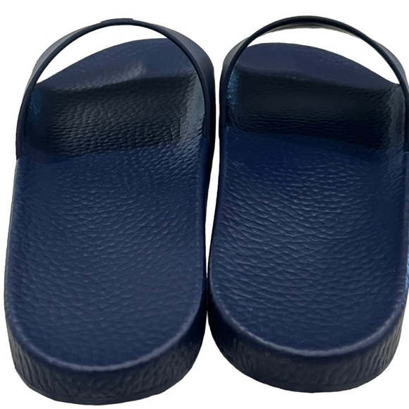 New Polo Ralph Lauren Signature Pony Slide Sandals Navy Men’s 8 9 10 11 12 13 - Picture 9 of 12